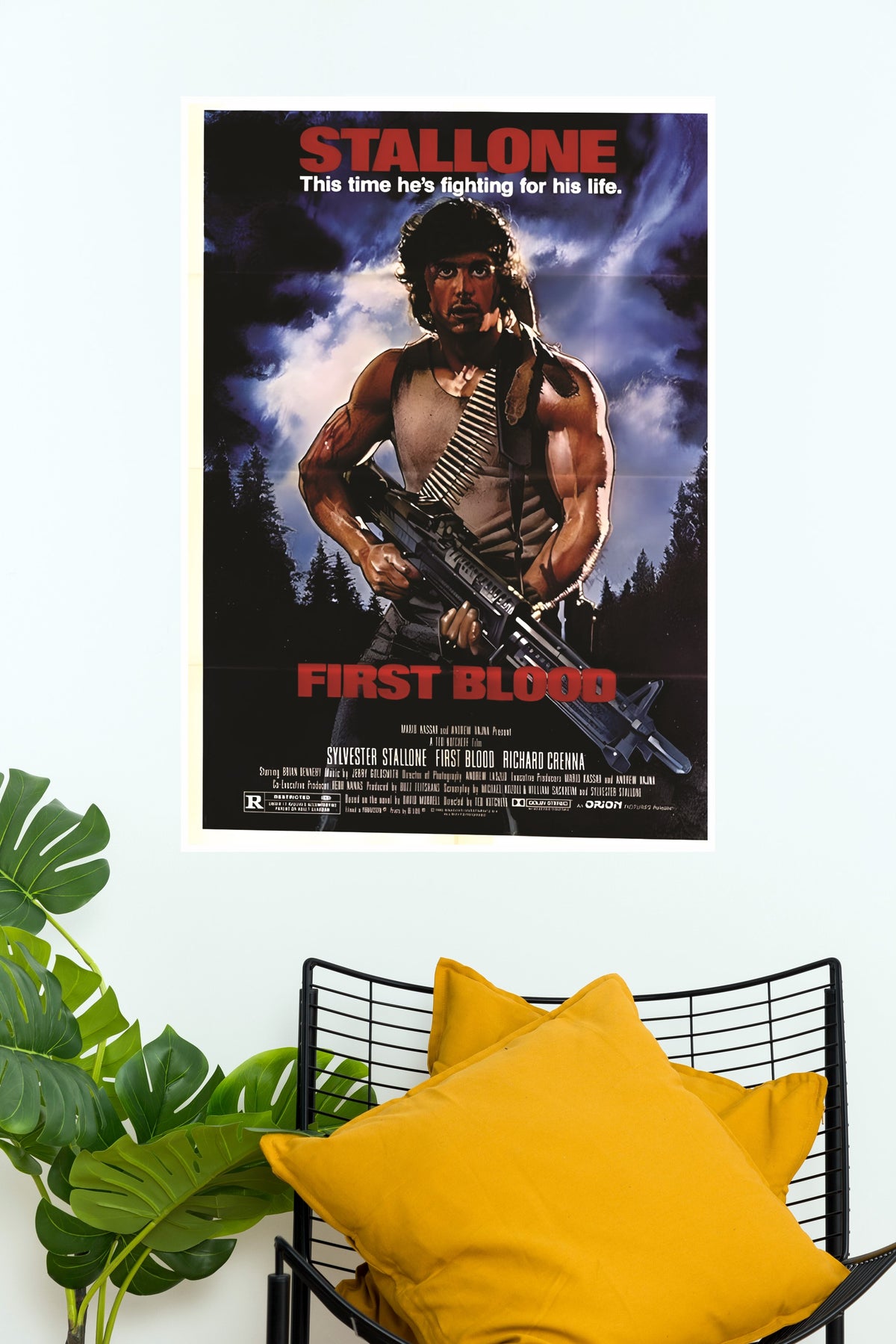 First Blood Poster | Hollywood Movies Posters
