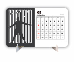 Football Man Premium Table Desk Calendar