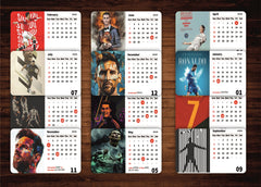 FOOTALL HERO Premium Table Desk Calendar – 2026