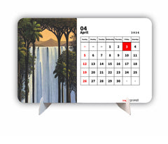 Forest Dreams Premium Table Desk Calendar