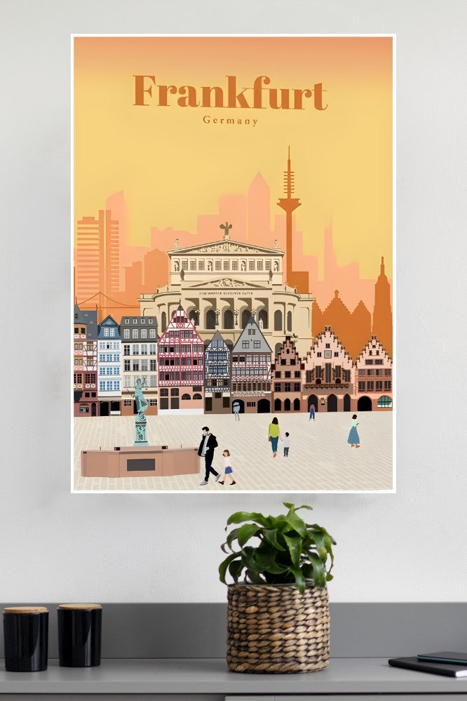 Frankfurt Poster | CIty Posters