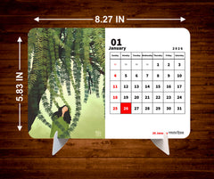Valley Premium Table Desk Calendar