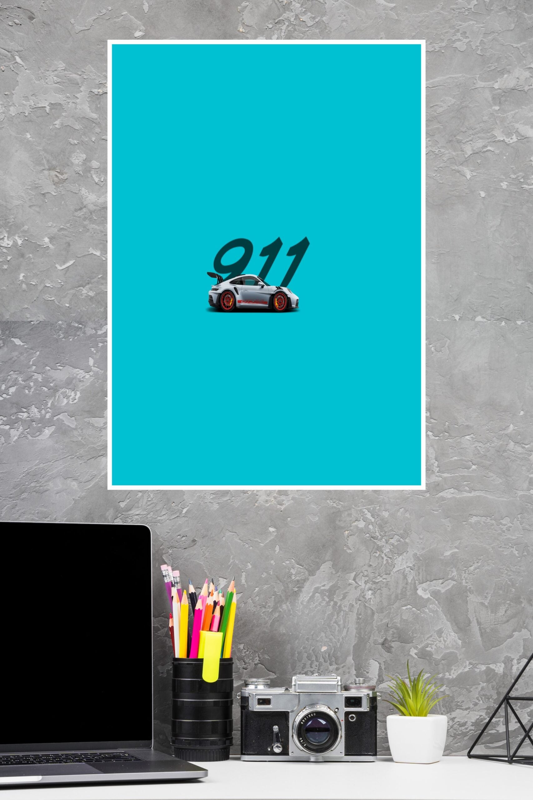 GT3 Porsche 911 Poster | Cars Posters