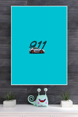 GT3 Porsche 911 Poster | Cars Posters