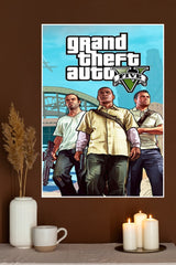 GTA 5 - Grand Theft Auto V Poster| Games Posters