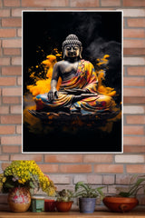 Gautam Buddha Paint Poster | God Posters
