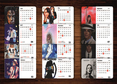 Global Pop Icon Premium Table Desk Calendar – 2026
