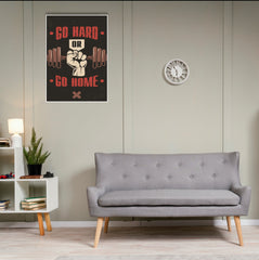 Go Hard or Go Gome Poster | Gym Posters