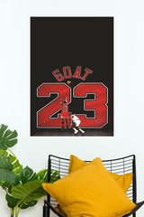 Goat 23 Poster | Gym and Motivational Quotes Posters