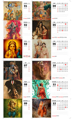 God Premium Table Desk Calendar