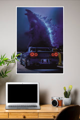 Godzilla R34 Poster | Cars Posters