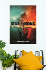 Godzilla and Kong Poster | Hollywood Movies Posters