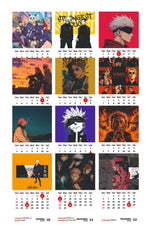 Gojo and Yuji Premium Table Desk Calendar