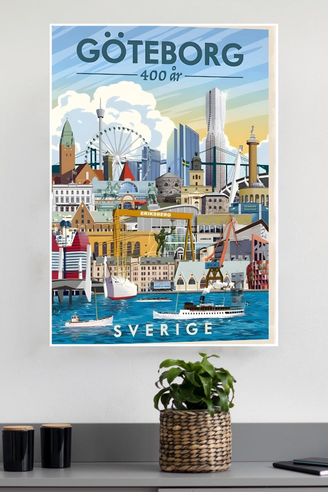 The Goteborg Poster | CIty Posters – The Poster Valley