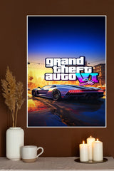 Grand Theft Auto 6 Poster| Games Posters