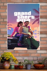 Grand Theft Auto VI Poster| Games Posters