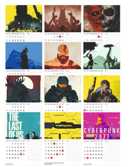 HUNTING Premium Table Desk Calendar