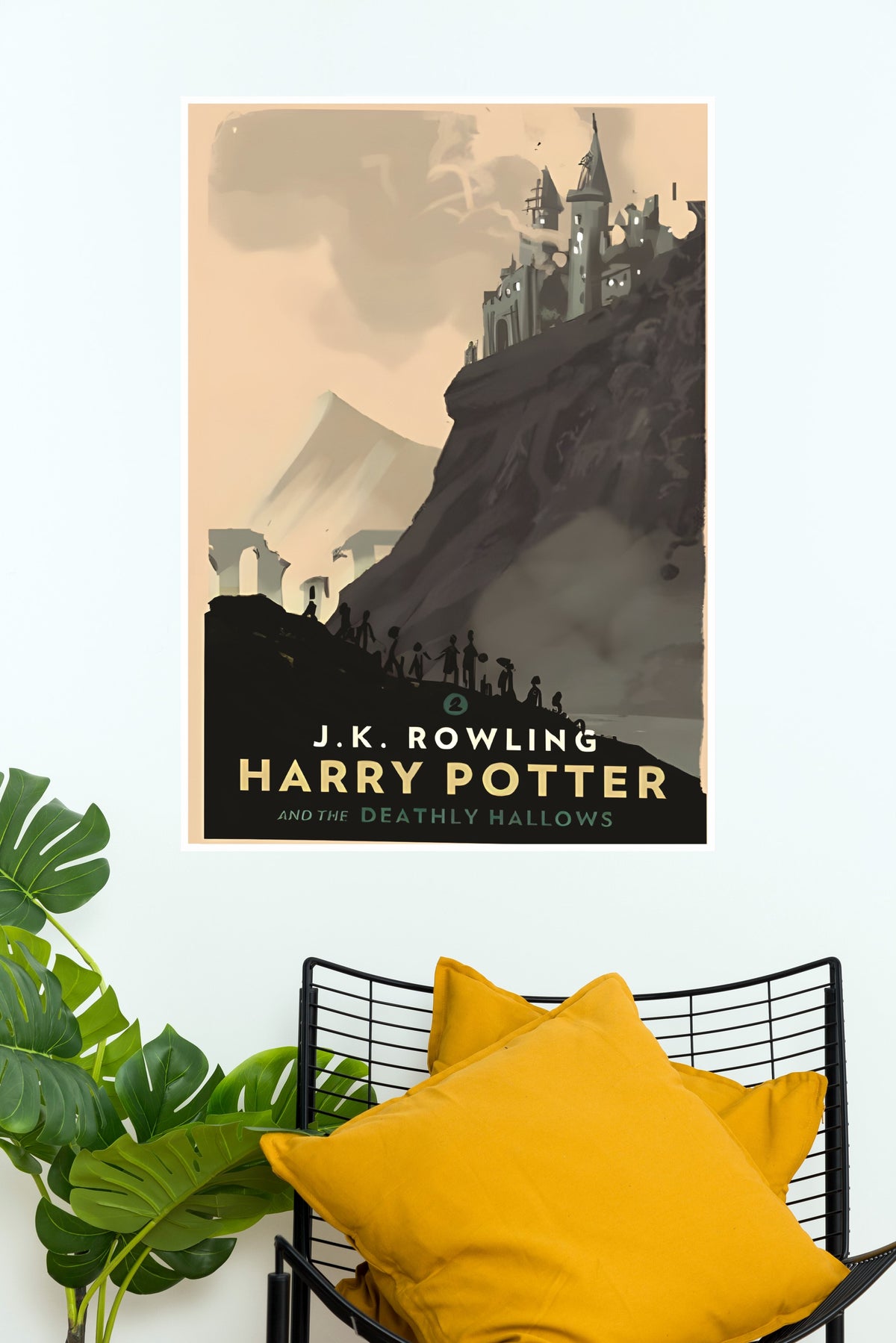 Harry Potter and the Deathly Hallows by J.K. Rowling Poster | Hollywood Movies Posters