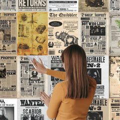 Harry Potter Wall Collage Kit - A4 Size Wall Posters Set