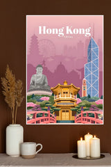 Hong Kong Poster | CIty Posters