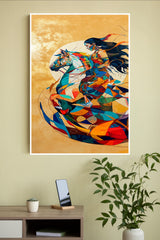 Horse Racing illustrations Poster | Art Posters