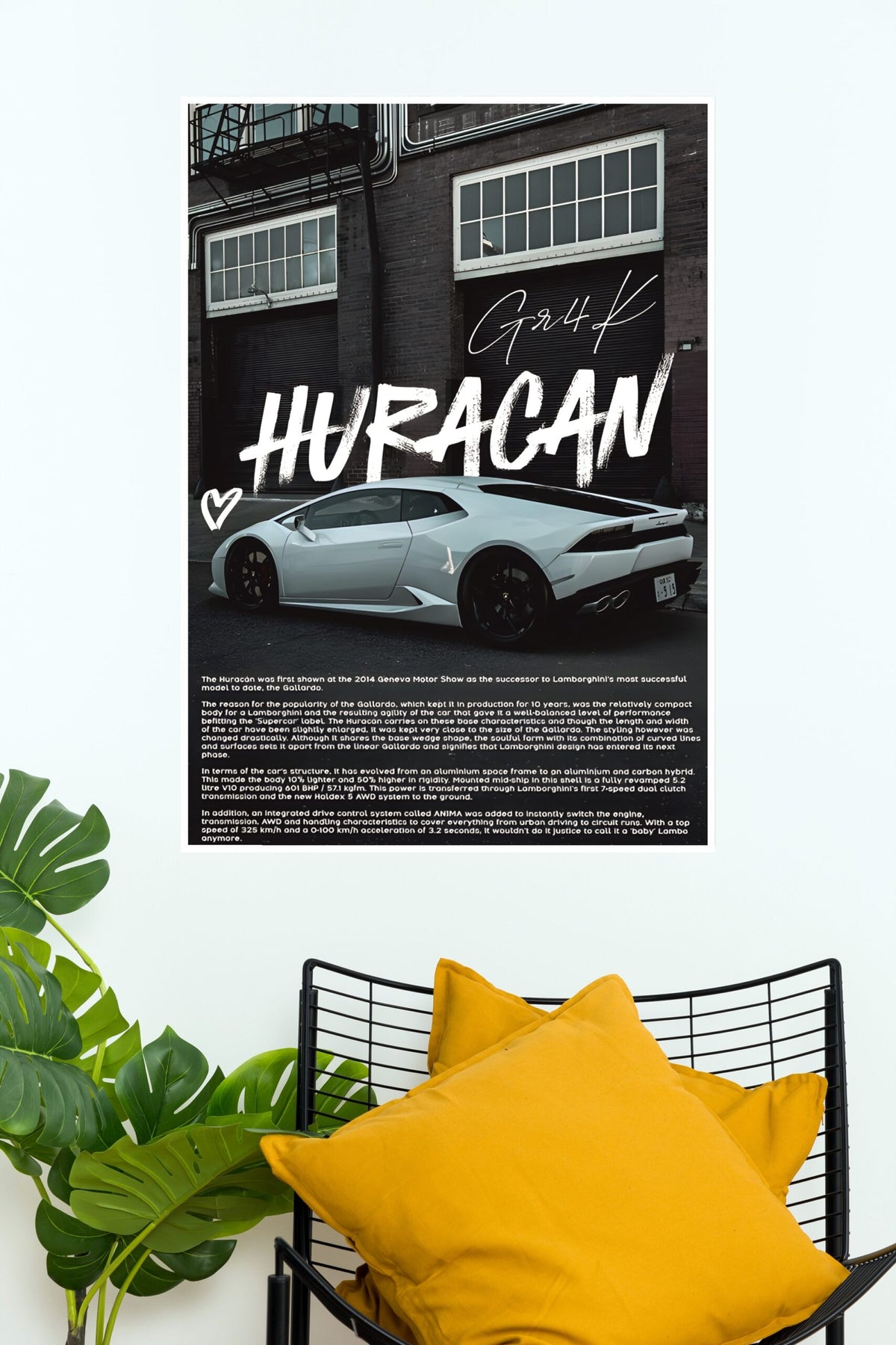 Huracan Poster | Cars Posters