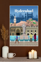 Hyderabad CIty Poster | CIty Posters