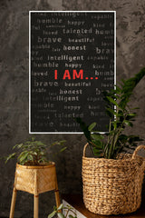I am Poster | Gym and Motivational Quotes Posters