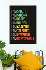 I am Smart Poster | Gym and Motivational Quotes Posters