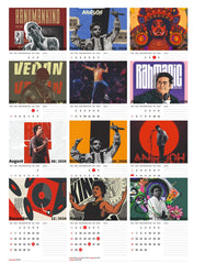 INDIAN POP Singers Premium Table Desk Calendar
