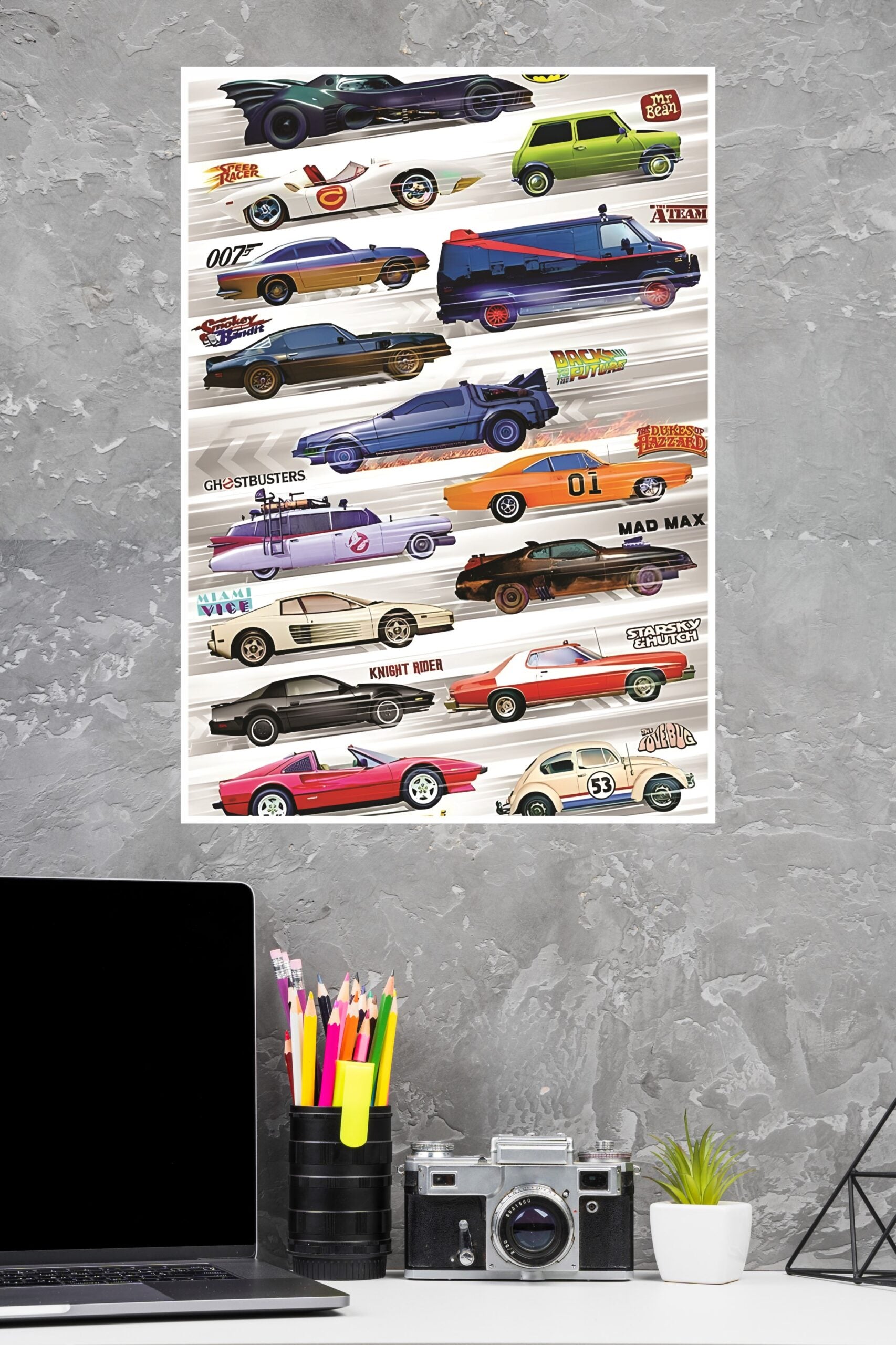 Iconic Cars Poster | Cars Posters