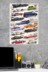 Iconic Cars Poster | Cars Posters