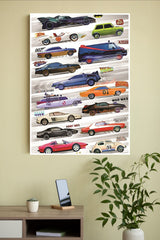 Iconic Cars Poster | Cars Posters