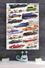 Iconic Cars Poster | Cars Posters