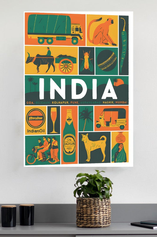 India Design Poster | CIty Posters