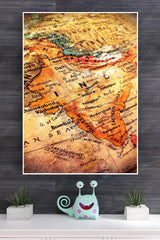 India Map Poster | Art Posters