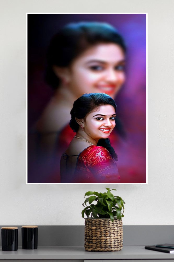 Indian Actress Keerthy Suresh Poster | Tollywood Posters