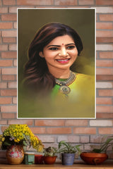 Indian Actress Samantha Ruth Prabhu Poster | Tollywood Posters