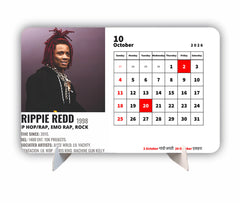 International POP Singers Premium Table Desk Calendar