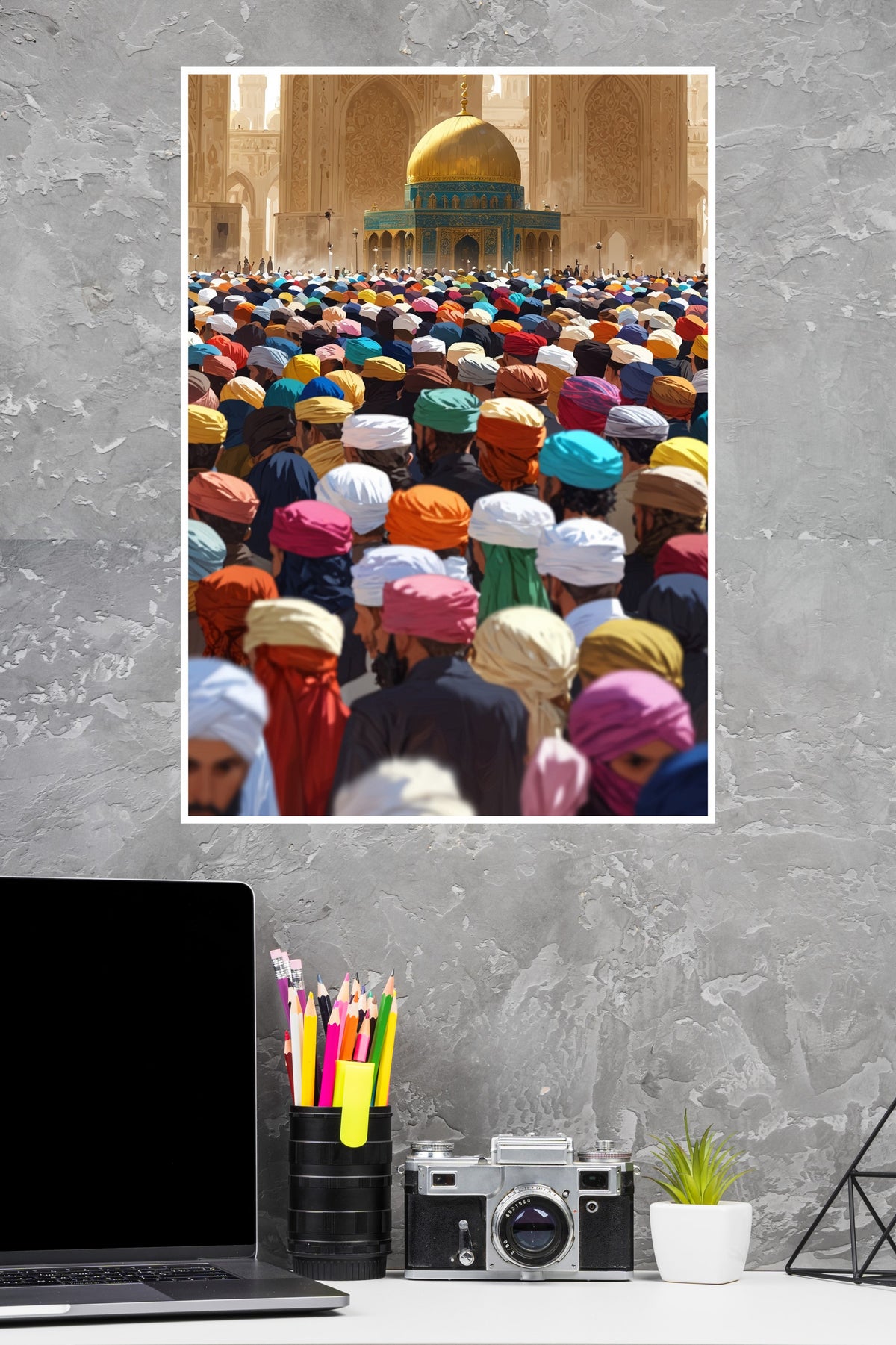 Islamic Backgroundnamaj Poster | Art Posters