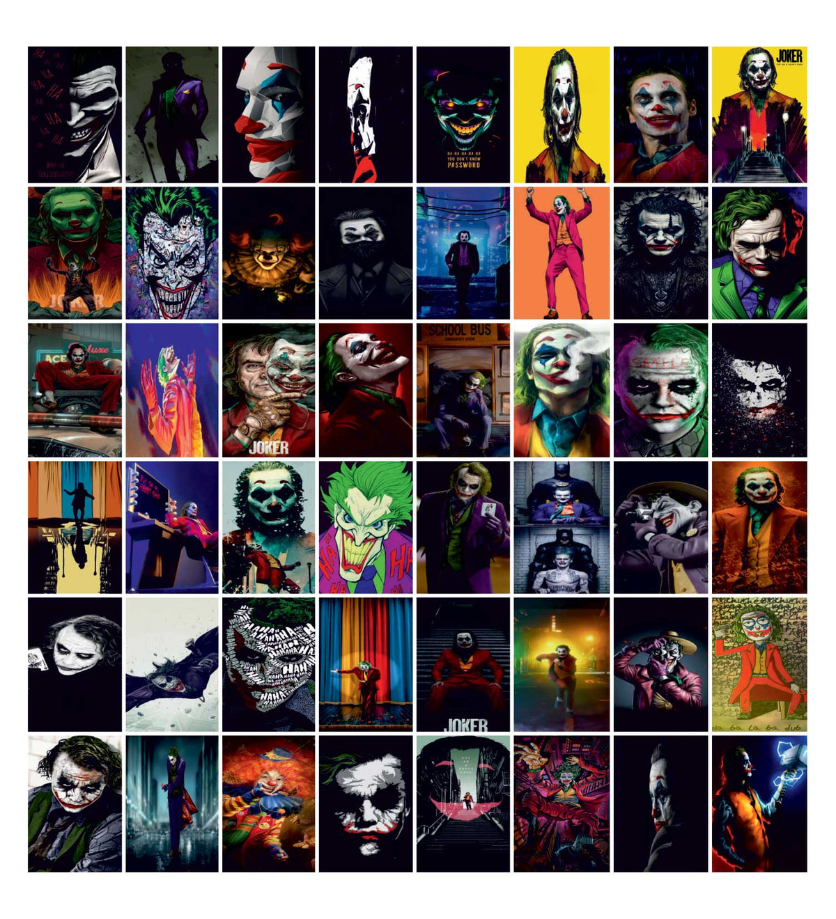 Joker | Super 60 Posters Set