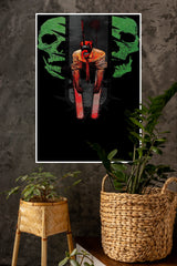Japanese Manga Series Chainsaw Man Poster | Anime Posters