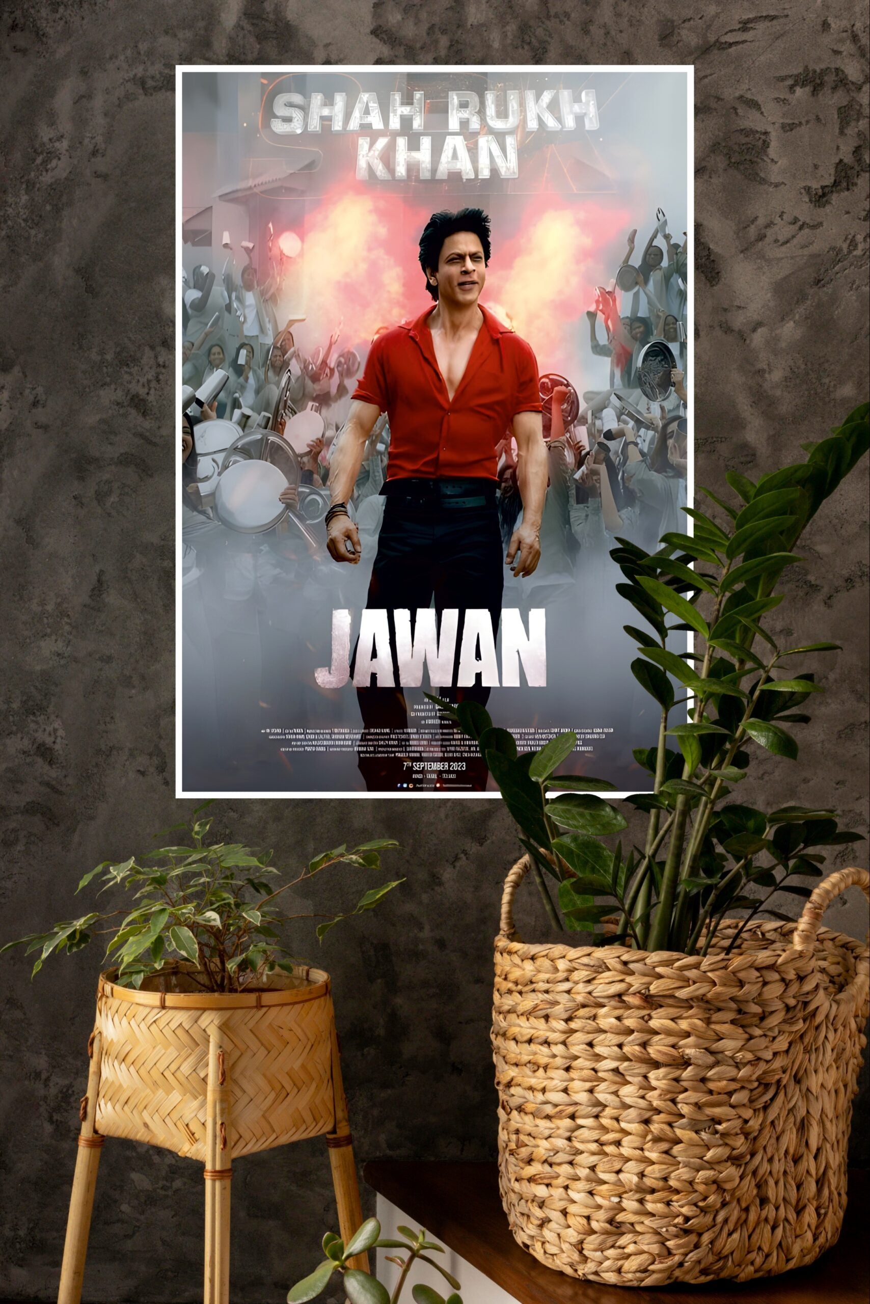 Jawan-Romantic Hero Shah Rukh Khan | Bollywood Posters