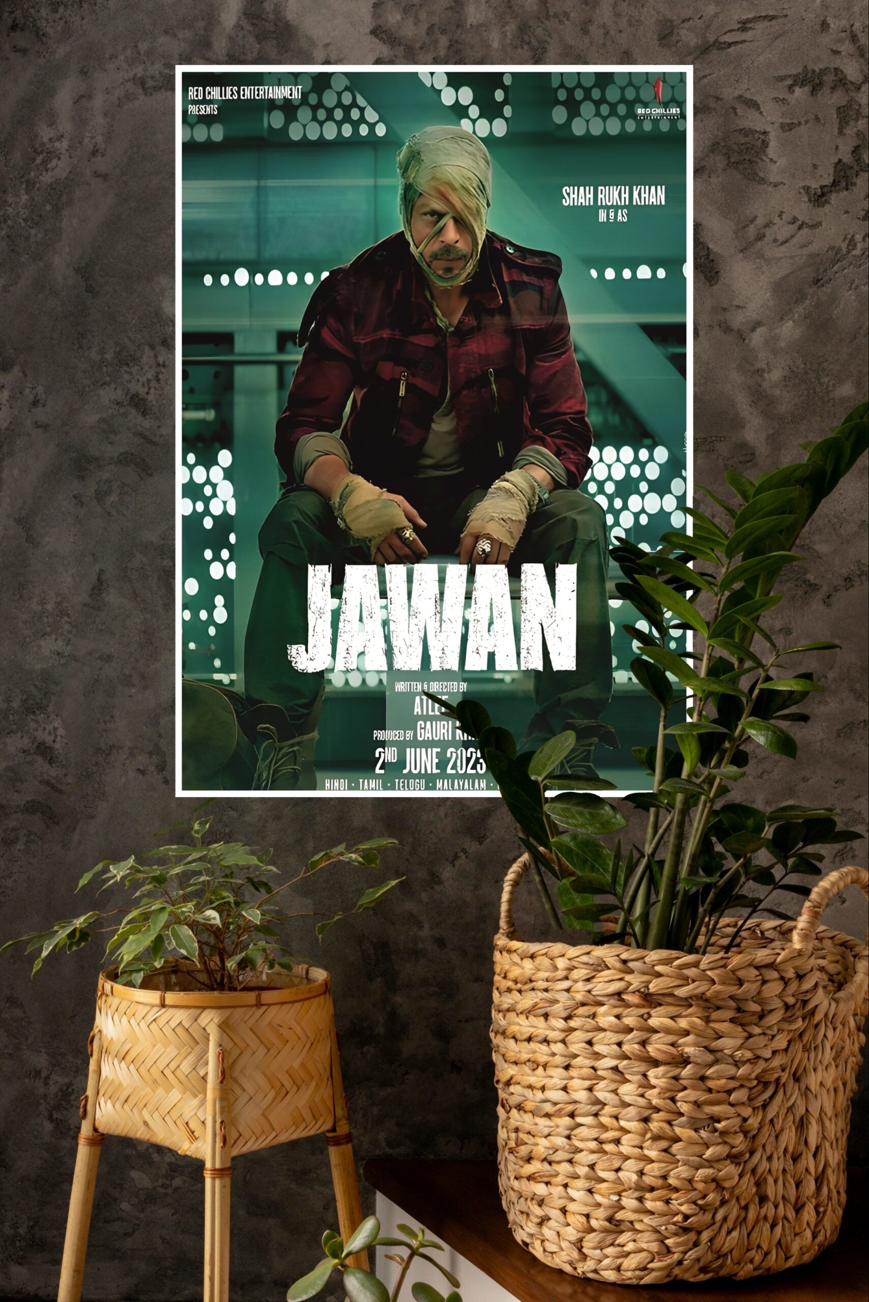 Jawan-Shah Rukh Khan Movie Poster | Bollywood Posters