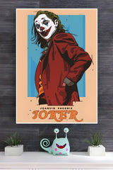 Joaquin Phoenix Joker Movie Poster | Dc Poster | Superhero Posters