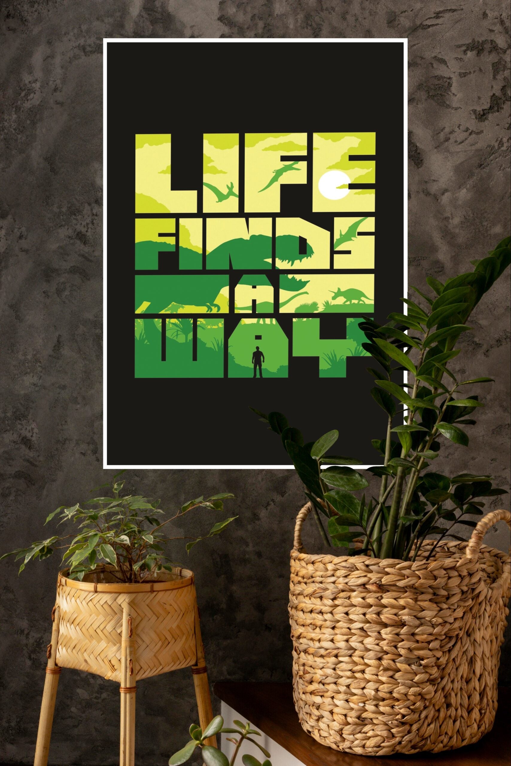 Jurassic Park Poster | Gym and Motivational Quotes Posters