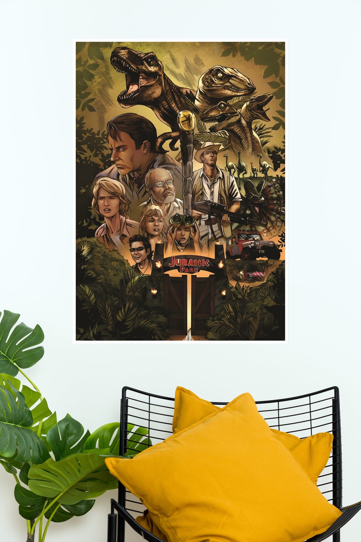 Jurassic park Idea Poster | Hollywood Movies Posters