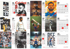KING Virat Kohli Premium Table Desk Calendar
