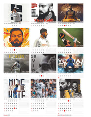KING Virat Kohli Premium Table Desk Calendar