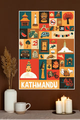 Kathmandu Poster | CIty Posters